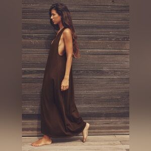 Zara heavy cotton cocoon dress